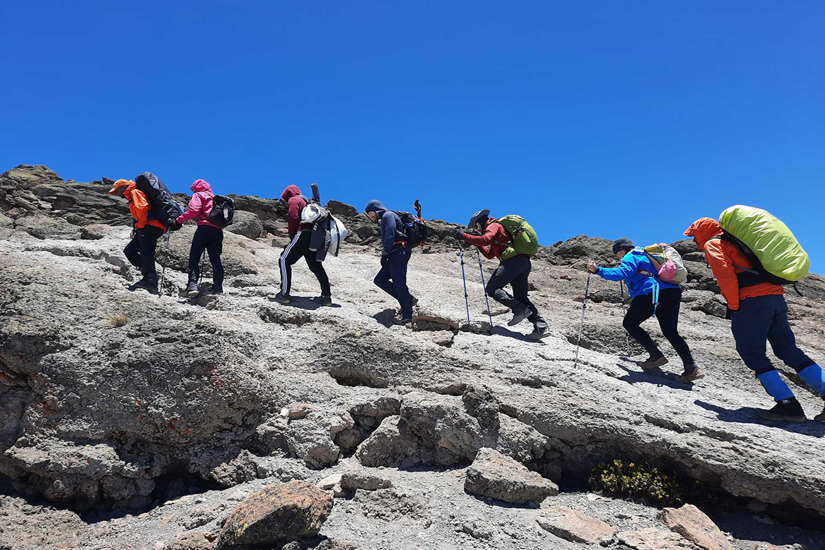 Kilimanjaro trail